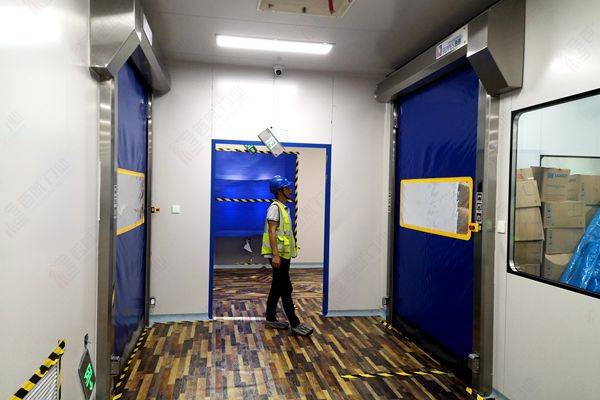 常州制药车间用不锈钢快速卷帘门插图3