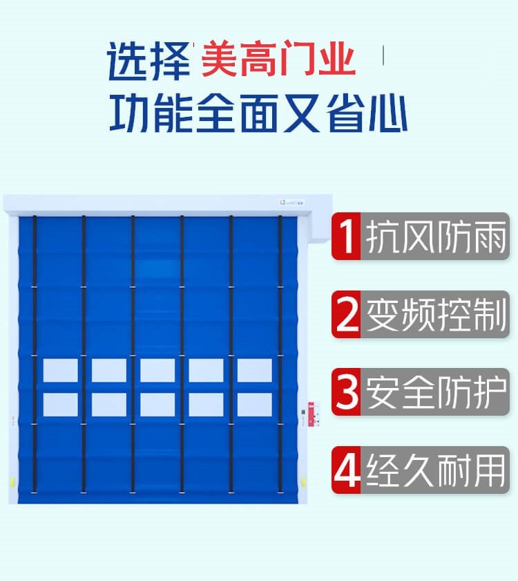 堆积式快速门插图2