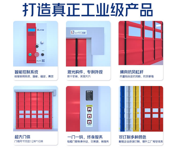 堆积式快速门插图3