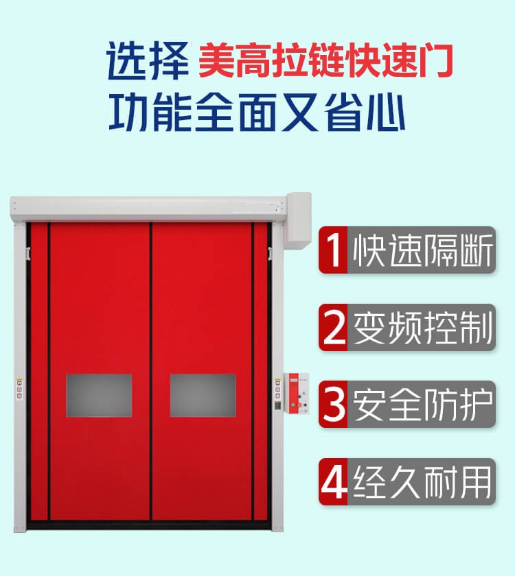 拉链快速卷帘门插图