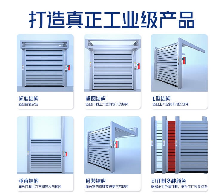 硬质快速卷帘门插图3