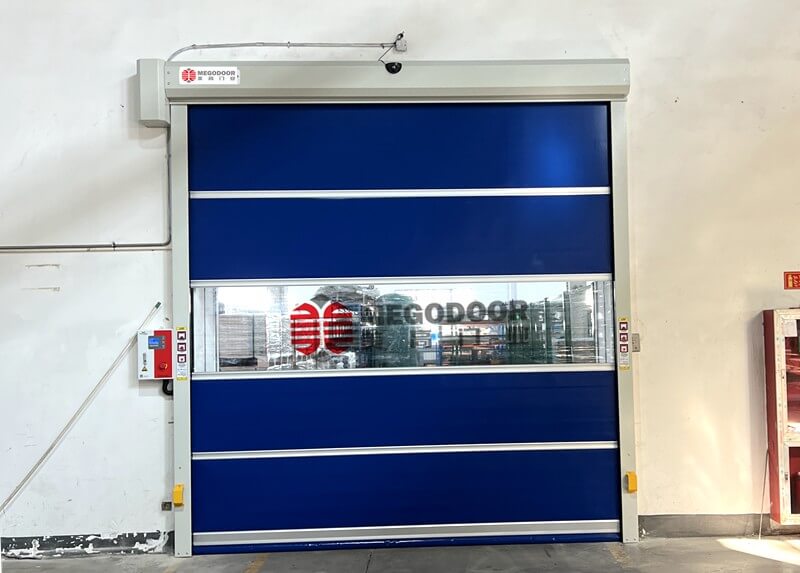 人车分流雷达感应快速卷帘门：提升车间安全与效率的智能化解决方案插图1