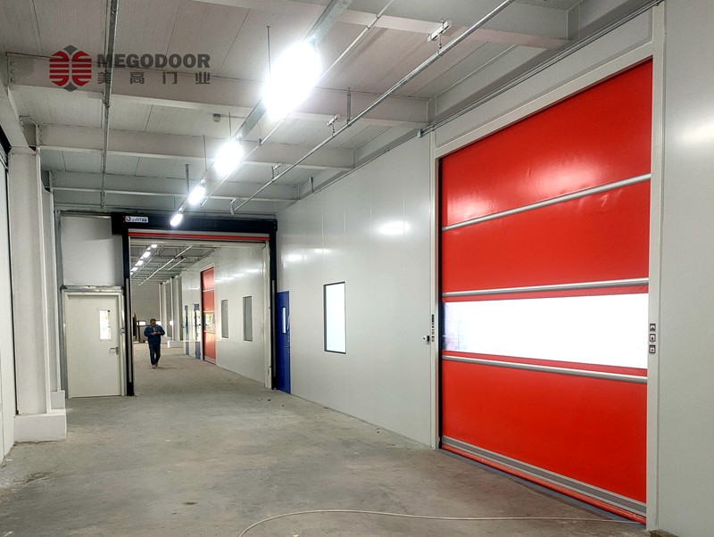 常州隔音防尘自动快速门生产厂家插图