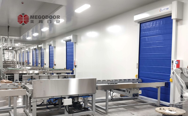 常州冷链配送中心冷库保温快速卷帘门改造方案插图 常州冷链配送中心冷库保温快速卷帘门改造方案插图