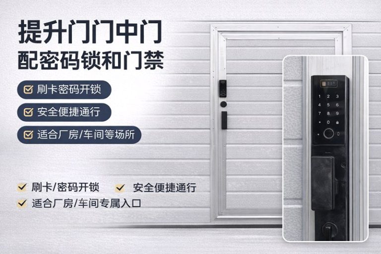 常州可以配门禁或者密码锁的提升门缩略图