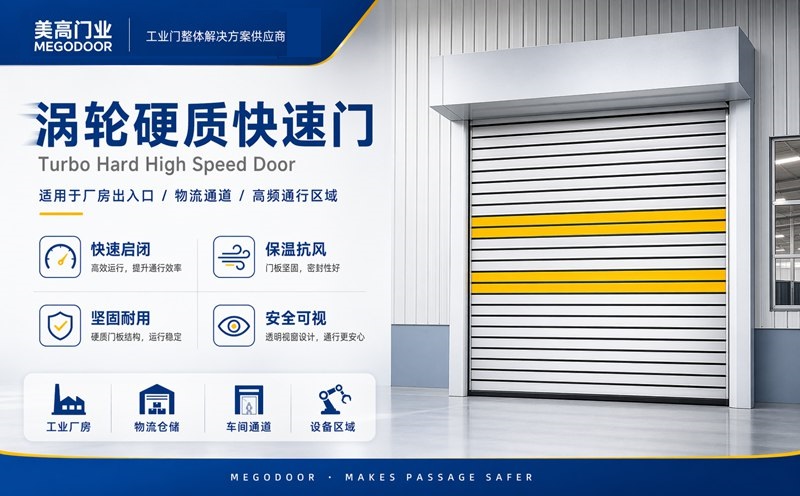 常州车间物流门怎么选？美高门业推荐涡轮硬质快速门插图1