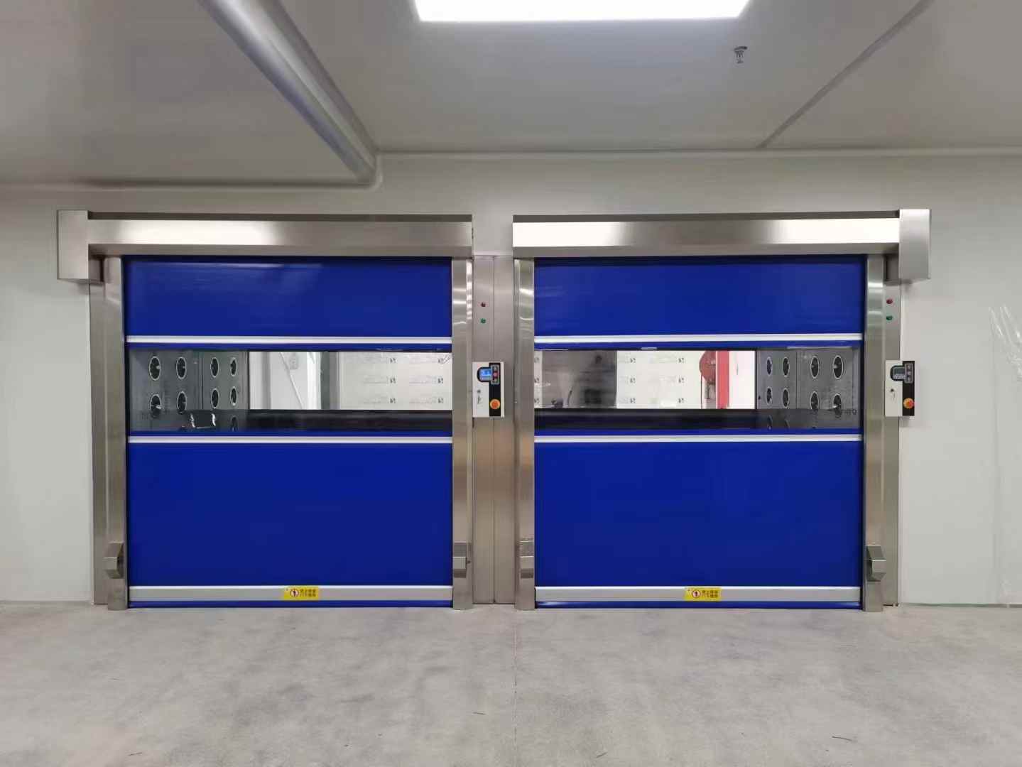 风淋室快速门插图 风淋室快速门插图
